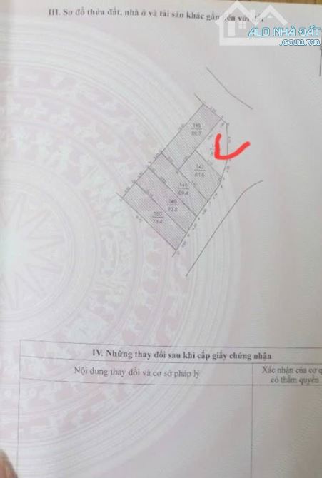 Chính chủ Bán đất  Thanh Sơn - Minh Phú - Sóc Sơn , 61.6m - Lô Góc - 5