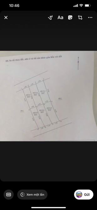 Bán lô đất duy nhất trên thị trường - 30m - ô tô 7 chỗ vào nhà thoải mái - chỉ 3.75 tỷ - 5