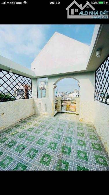 Nhà 4 tầng, 52m2, hxh thông, Đ. Lô Tư, gần chợ Gò Xoài, cách mặt tiền 30m - 5