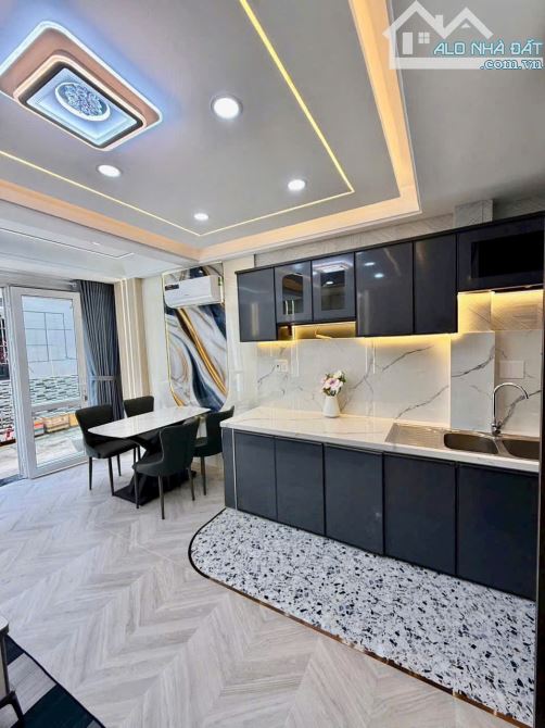 Bán nhà mới đẹp hẻm xe hơi đường số 2, P.3, 4 x 8,5, giá 5.45 tỷ tl, 4 tầng, 3PN - 7