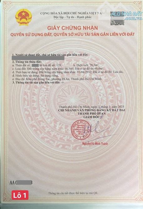 3,1Tỷ/Lô TL🔥Bán 3 lô đất Ngang 6m, gần Chợ Dĩ An 1, P.Tân Đông Hiệp, Tp.Dĩ An - 8