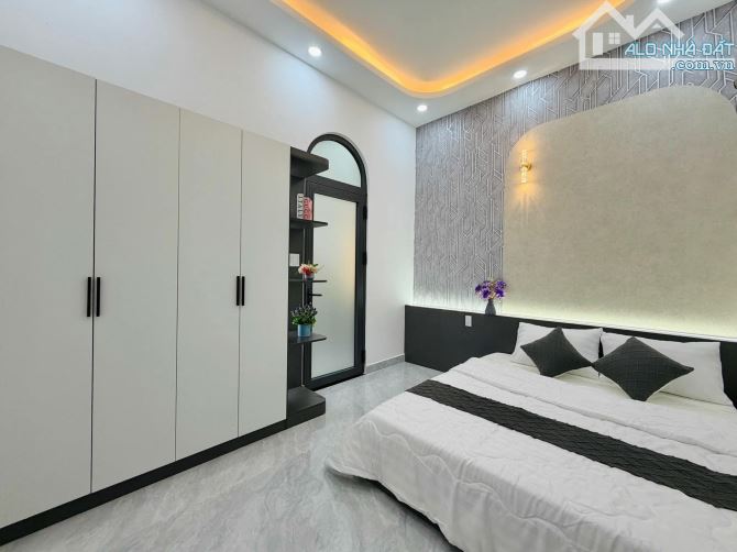 4x14m nở hậu sổ công nhận 55m2 giá 5,38 tỷ 3 tầng 3 phòng ngủ đường Lê Văn Thọ P11 Gò Vấp - 8