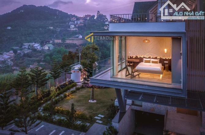 VILLA SÂN VƯỜN VIEW THÔNG Ở HOÀNG HOA THÁM P10 594M2 4 TẦNG 5PN 6WC ĐÃ HOÀN CÔNG GIÁ 45 TỶ - 8