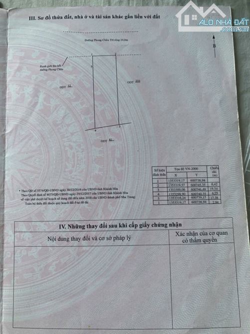 LÔ ĐẤT MẶT TIỀN ĐƯỜNG PHONG CHÂU PHƯỚC HẢI - Giá bán 87,5triệu/m2. - 9