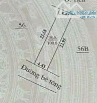Đất ở nông thôn, Ô tô đỗ, thôn Quyết Tiến, xã Vân Côn, Hoài Đức .DT: 100m2. Giá : 66 tr/m2