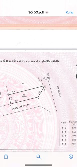 Bán lô góc ôm kua 2 mặt tiền view công viên thuộc kv6 nhơn bình dt 86,4m2 giá 2ty800