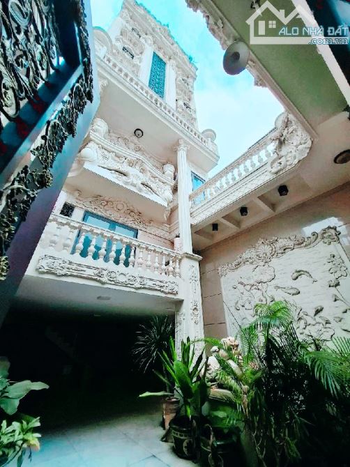 BÁN NHÀ SIÊU ĐẸP HẺM XE HƠI THÔNG 6 TẦNG 100M2 15PN CÓ THANG MÁY GẦN TÊN LỬA GIÁ 11.X TỶ