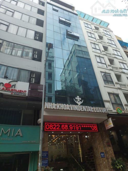 Trần Quốc Vượng : mặt phố , toà building 1 hầm 8 nổi ,2 thoáng , dòng tiền ổn định 👉85 tỷ