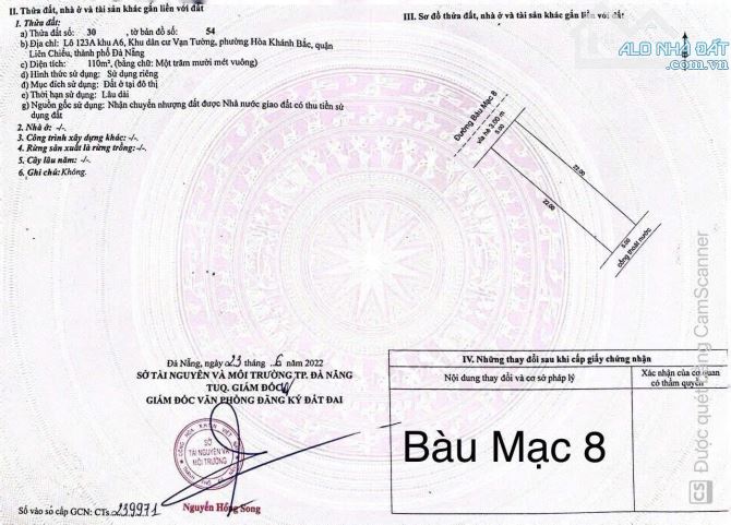 🔥 đất đường Bàu Mạc 8 👉Vị trí: cách Biển 200m, gần Trường, gần Chợ, tiện ích xung quanh