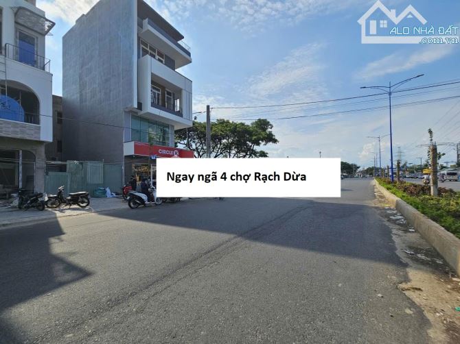 Bán đất mặt tiền Bình Giã , ngay chợ Rạch Dừa , Vị trí VIP nhất khu giá 8,5 tỷ TL