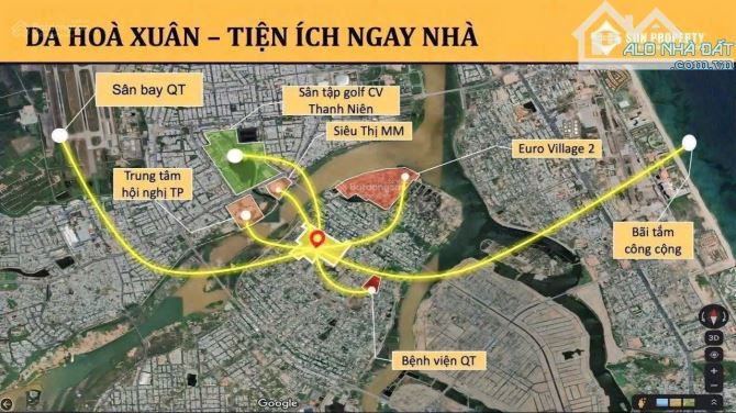 Bán đất nền Cồn Dầu 22, Hòa Xuân Đà Nẵng, ngay trung tâm sát sông, giá Chủ đầu tư