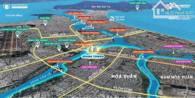 Bán cặp đất đường Chế Viết Tấn sạch đẹp xây căn hộ cho thuê cdt Sun Group giá rẻ