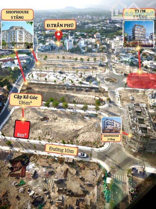 BÁN CẶP ĐẤT NỀN ĐỐI DIỆN 2 TÒA CHUNG CƯ – KĐT MỚI PHỦ HÀ, NAM KHÁNH HÒA (NINH THUẬN CŨ)