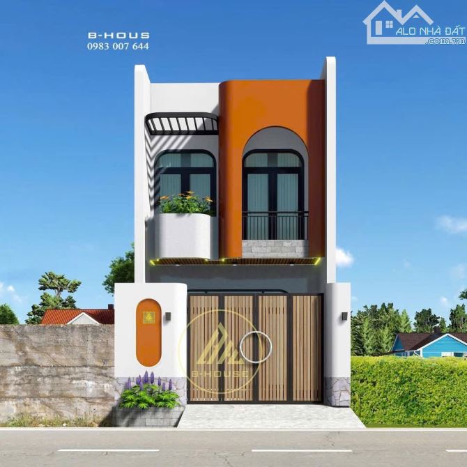 n nhà 1 trệt 1 lầu 70,3m2 3ty2 TL MT đường Thuận Giao 07, p.Thuận Giao, Tp.Thuận An