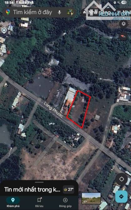 Bán đất MT đường Long Phước Tp Thủ Đức