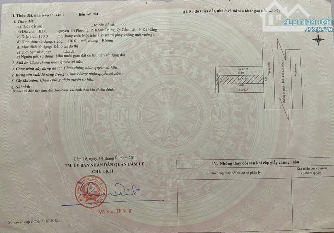 📌📌📌LÀM VIỆC TRỰC TIẾP GIÁ TỐT !!! Bán đất Đường Nguyễn Hữu Thọ, P. Hòa Cường Bắc,