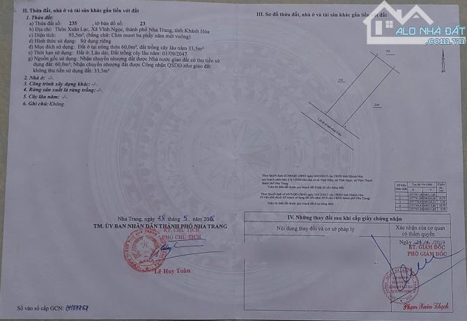 Bán lô đất giá đầu tư tại liên Hoa, Vĩnh Ngọc, cách bờ kè chỉ 40m