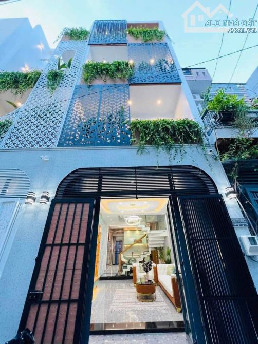 🏠Siêu Phẩm Nhà 2 Mặt Tiền Hẻm Xe Hơi.6m💎.Phan Huy Ích P14💎4X13M 3 Lầu 5pn 4wc💵7,6 Tỷ