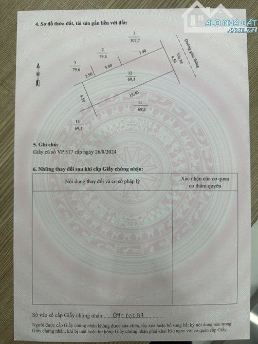 Bán đất thuộc khu Tuệ Tĩnh mở rộng, phường Bình Hàn, thành phố Hải Dương.