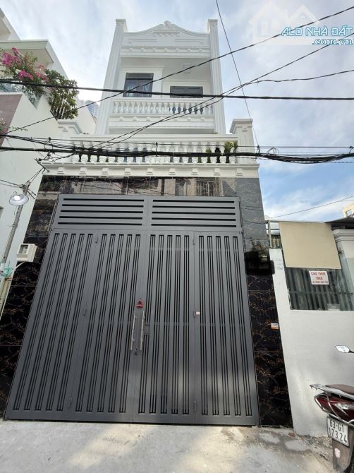NHÀ 3 TẦNG HIỆP THÀNH 45 Q12 - HẺM OTO SÁT GÒ VẤP GIÁ 5TY7