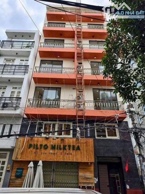 ÁN TÒA NHÀ CĂN HỘ DỊCH VỤ HẺM 656 CMT8 gia 35 ty