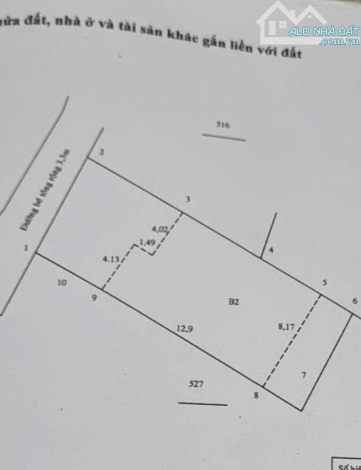 BÁN NHÀ HẺM rộng hơn 3m, Vĩnh Điềm Trung - Vĩnh Hiệp - NHA TRANG  - Diện tích: 176,8m2 - 10