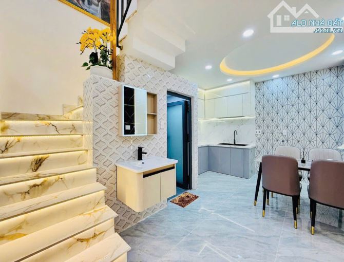 Bán nhà mới đẹp hẻm 3m đường Phạm Văn Chiêu, P.14, 3,7 x 11, 2 tầng, giá 4.6 tỷ tl - 10