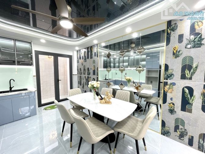 Nhà 63m2 có 4 tầng 4 phòng ngủ hẻm xe hơi đường Lê Văn Thọ Phường 9 Gò Vấp 7,65 tỷ - 11