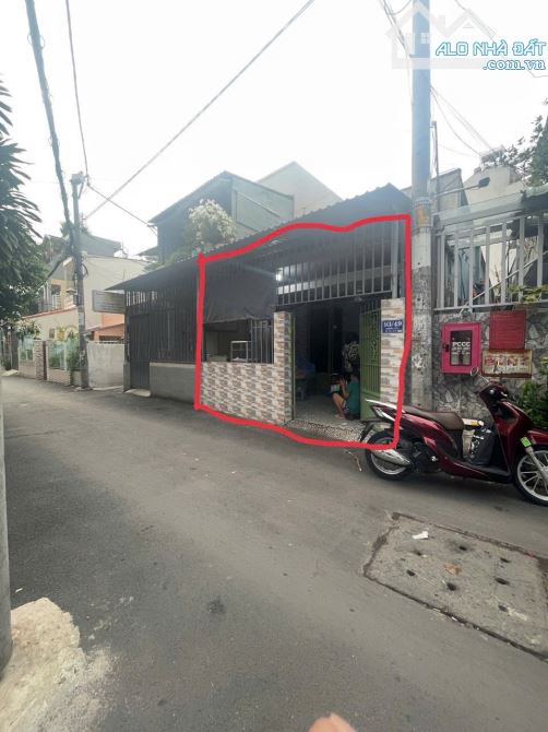 NHÀ CẤP 4 GÒ VẤP,  HẼM OTO THÔNG,   DT 64M2,  GIÁ 5.9TY - 1