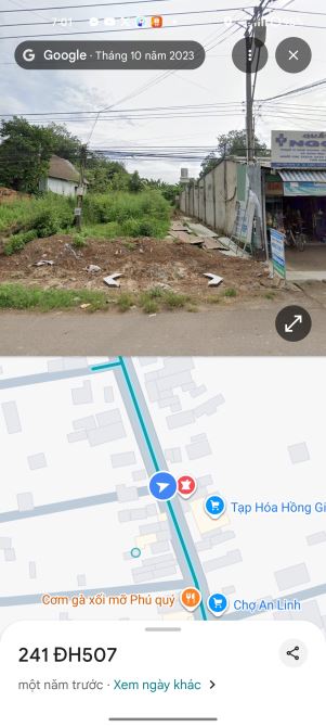 Bán đất mặt tiền đường DH507 ngay kế bên trợ An Linh chỉ 590tr - 1