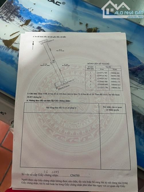 ĐẤT 2 MẶT TIỀN – ĐỊNH HÒA  Diện tích: 7,98 x 99m = gần 790m² - 1