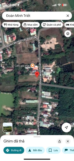 Đất Củ Chi! Bán gấp lô đất MT đường Đoàn Minh Triết, dt 1.623m, 300m thổ, xã Thái Mỹ - 1