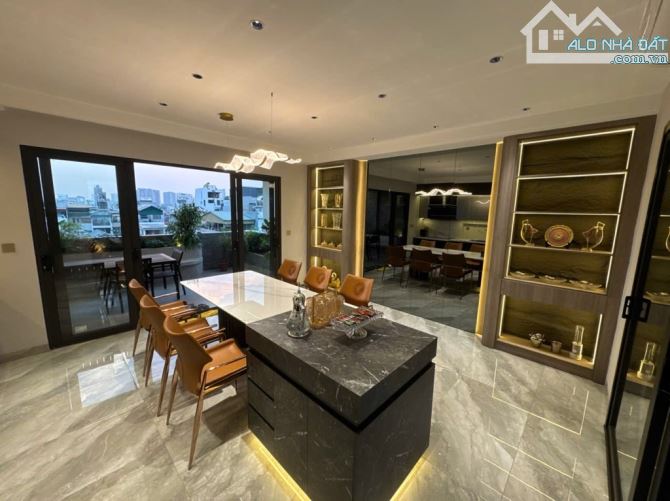 NHÀ ĐẸP SANG XỊN_NỘI THẤT CAO CẤP_GARA 2 ÔTÔ_7 TẦNG THANG MÁY_MẶT TIỀN RỘNG 5,7M_GIA 21TỶ5 - 1