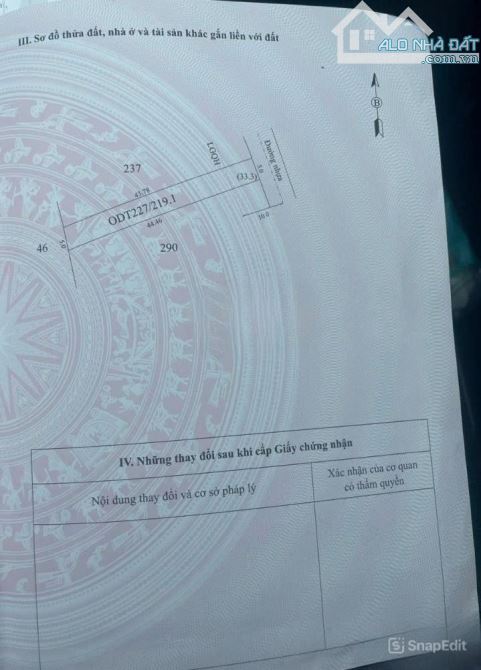 Cô Hằng nhờ bán dãy trọ ở An Tịnh – Trảng Bàng. DT 219m2, giá 880 triệu, SHR. - 1
