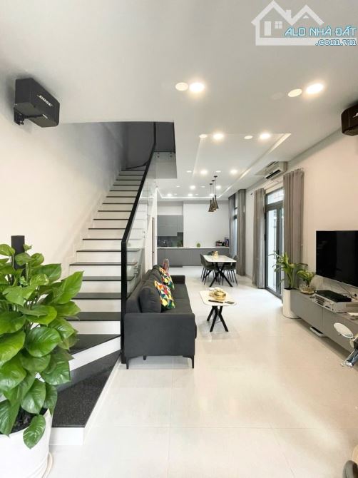 BIỆT THỰ MINI - HẺM 8m 4 TẦNG 59m2, KHU VÍP ,TÂN PHÚ-CHỈ 9 Tỷ 950 - 1