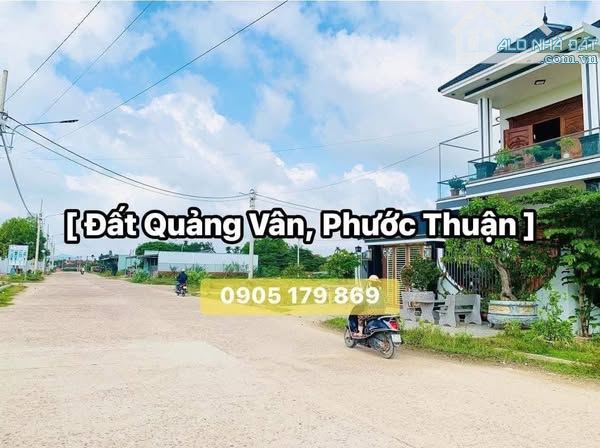Bán Lô Đất Biệt Thự 165m2 ngang 12m Quảng Vân, Phước Thuận gần QL19, KĐT Đại Phú Gia - 1