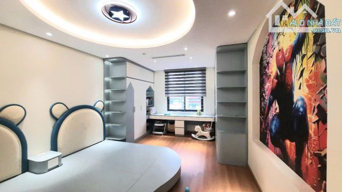 Bán biệt thư nhà vườn Vĩnh Hoàng, Hoàng Mai, vỉa hè ôtô,căn góc thang máy, 110m2X4T mt 20m - 1