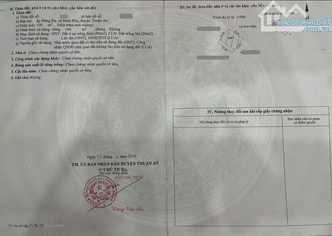 Bán dãy trọ 10x10m, hẻm Bình Hòa 5 p. Bình Hòa, thu nhập 9.5tr/th - 1