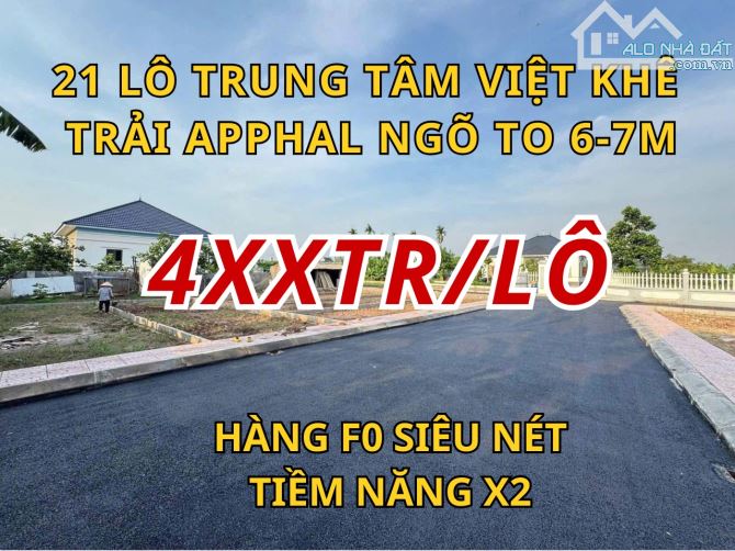 🚨 MỞ BÁN 21 LÔ ĐẤT NỀN TRUNG TÂM VIỆT KHÊ 🚨 - 1