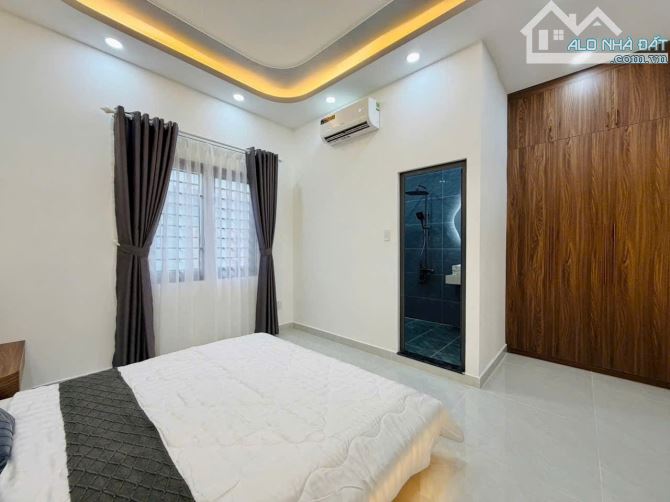 Bán gấp 3 tỷ 150 nhà đường số 59, P14, Gò Vấp. Xây 4 tầng, hẻm 6m, sổ sẵn - 1