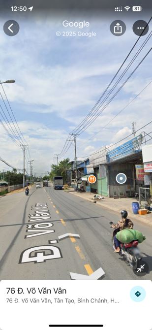 Nhà Mtkd võ văn Vân ngang 5M giá đầu tư - 1