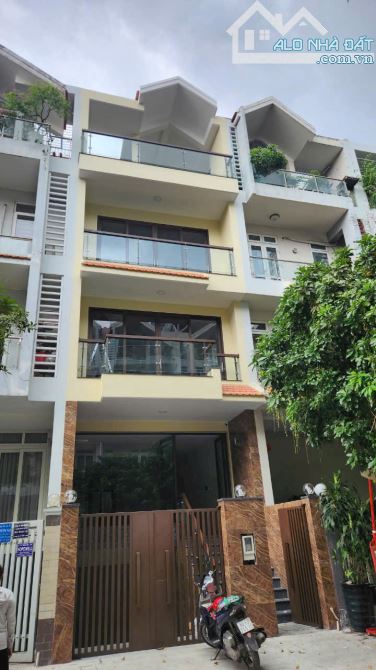 cho thuê nhà văn phòng khu Himlam 5x20 có hầm nhà mới đẹp giá 55 tr/ tháng - 1