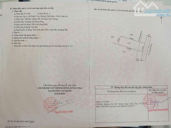 300m đất thổ 10*30 mặt tiền đường Liên Ấp đã xây sẵn móng nền kiên cố giá đầu tư - 1
