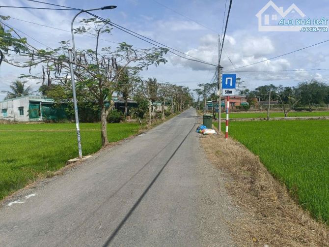 738m đất thổ mặt tiền đường Ao Gòn Tân Lân Cần Đước bao san lắp giá đầu tư. - 1