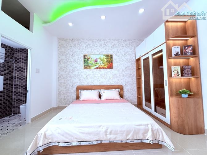 Nhà full nội thất ở ngay, hẻm 4m kề chung cư dremhome p14 gò vấp 4x15 chỉ hơn 5 tỷ - 1