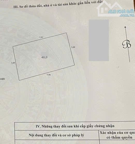 Bán đất xã Vạn Phúc, Thanh Trì, 40m2, giá 2.79 tỷ, ô tô đỗ cửa - 1