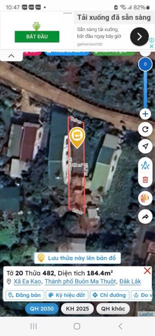 Bán Đất Cao Thành - Phường EaKao Chưa Tới Chợ - 1