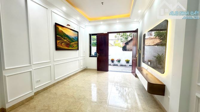 Bán nhà 43m2 cạnh trường THPT Đan Phượng. Thiết kế hiện đại 4 tầng, 4 phòng ngủ vào ở ngay - 1