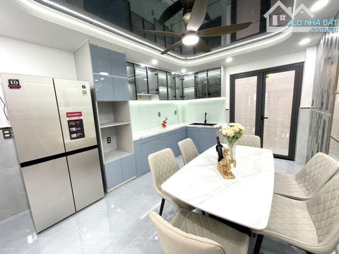 Nhà 63m2 có 4 tầng 4 phòng ngủ hẻm xe hơi đường Lê Văn Thọ Phường 9 Gò Vấp 7,65 tỷ - 12