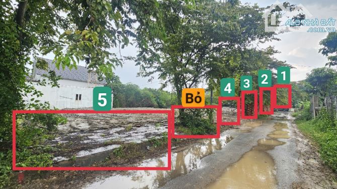 Bán 5 lô đất Biệt Thự gần cầu Hóa An 500m, p.Hóa An, Tp.Biên Hòa chỉ từ 4tyy680 TL M7636 - 12